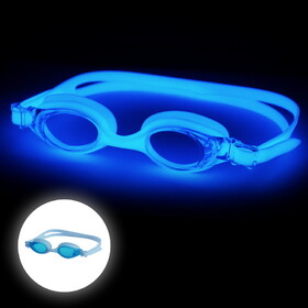 FINIS 3.45.090 Flowglow Goggles, Glow-in-the-Dark Kids' Goggles