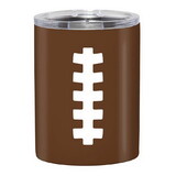 Slant Collections 10-04220-082 Stainless Steel Tumbler - Football