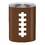 Slant Collections 10-04220-082 Stainless Steel Tumbler - Football