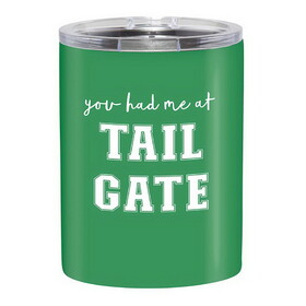 Slant Collections 10-04220-083 Stainless Steel Tumbler - Tailgate