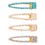 Slant Collections 10-04220-138 Hair Clips - Pastel Wedding