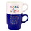 Slant Collections 10-04595-106 Thimblepress x Slant Stacking Mug Set - Make a Wish