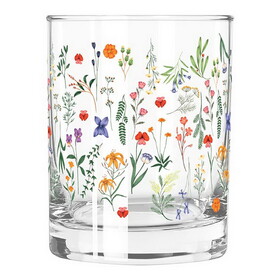 Slant 10-04859-702 Glass DOF - Boho Flowers
