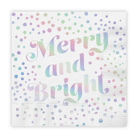 Slant Collections 10-05580-310 5IN NPKN - MERRY & BRIGHT 20ct