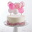 Slant 10-05580-430 Balloon Cake Topper - Pink/White
