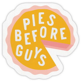 Slant Collections 10-05580-474 Shaped Napkin - Pies Before Guys