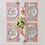 Slant Collections 10-05580-558 Thimblepress x Slant Paper Placemats - Gingham