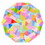 Slant Collections 10-05580-698 Decagon Paper Plates - Shapes