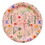 Slant 10-05580-747 Paper Plate - Boho Flowers - 12ct