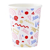 Slant Collections 10-05580-756 Paper Cups - Mod Party Icons - 8ct
