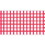 Faithworks Fabric Table Runner - Gingham Red