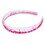 Slant Collections 10-05580-762 Confetti Headband - Pink Stars