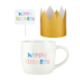 Slant Collections 10-05580-768 Mug Cake Gift Set - Happy Birthday