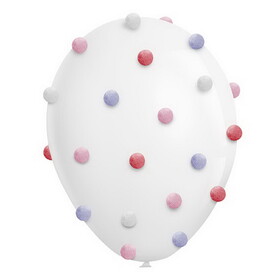 Slant 10-05580-772 Pom Pom Balloon DIY Kit - Red Pink Purple