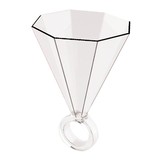 Slant Collections 10-06444-001 Ring Glass Shots - Clear