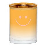 Slant Collections 10-07020-129 Double-Wall Tumbler - Smile