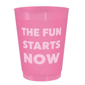 Slant 10-07020-140 Cocktail Party Cups - Fun Starts Now