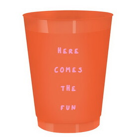 Slant 10-07020-142 Cocktail Party Cups - Here Comes Fun