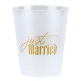 Slant 10-07020-174 Cocktail Party Cups - Just Married - 8ct