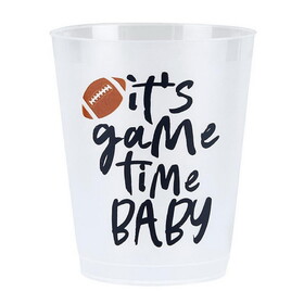 Slant 10-07020-183 Cocktail Party Cups - Game Time Baby - 8ct