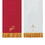 Christian Brands 11765MR Reversible Communion Table Runner - Red/White