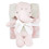 Stephan Baby 120406 Blanket Toy Set - Pink Elephant