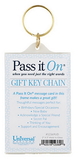 Christian Brands 12369UD Key Chain Pass It On Frame