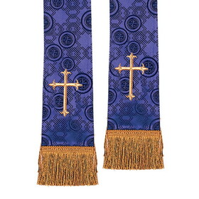 Christian Brands 13102MR Coventry Pulpit Stole - Majestic Purple