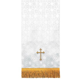 Christian Brands 13531MR Millenova Flower Stand Cover - White