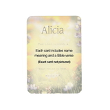 Christian Brands 21010UD Names To Remember - Alice (F)