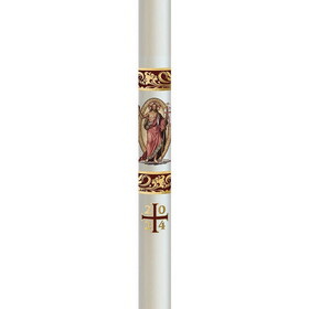 Will & Baumer 40401WB No 4 Behold the Lord Paschal Candle