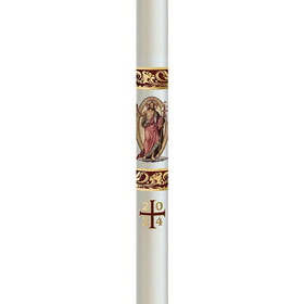 Will & Baumer 40901WB No 9 Behold the Lord Paschal Candle