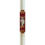 Will & Baumer 41102WB No 11 Special Christus Rex Paschal Candle