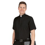 RJ Toomey 424 R. J. Toomey™ Summer Comfort Slim Fit Short Sleeve Clergy Shirt