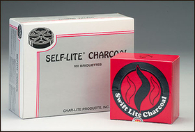 Christian Brands 57701 De-Lites Charcoal Tabs - 100Pcs /Box