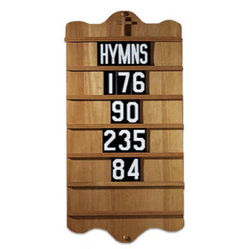 Robert Smith 64514 Extra Set of Numerals/Hymns