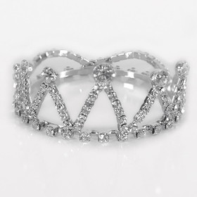 Stephan Baby 654706 Headband - Mini Crystal Crown