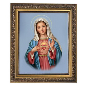 Gerffert 79-026 Immaculate Heart Framed Print