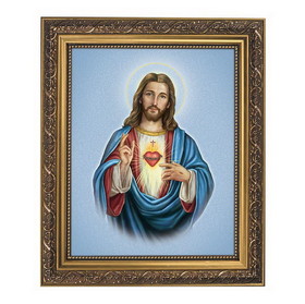Gerffert Sacred Heart of Jesus Framed Print