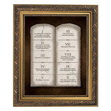 Gerffert 79-221 The Ten Commandments Framed Print