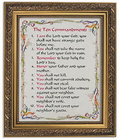 Gerffert 79-720 The Ten Commandments