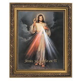 Gerffert 79-829-SP Jesus Misericordioso Framed Print