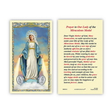 Ambrosiana 800-0131 Our Lady of Grace - Miraculous Medal Holy Card
