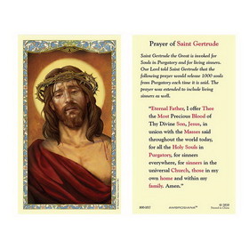 Ambrosiana 800-1017 Ecce Homo Laminated Holy Card - 25/pk