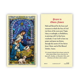 Ambrosiana 800-1174 Nativity Prayer to Obtain Favors Holy Card