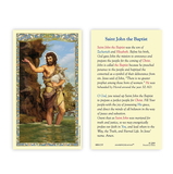 Ambrosiana 800-1237 Saint John the Baptist Holy Card