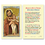 Ambrosiana 800-1240 Saint Joseph And Child, Protector Of Homes Holy Card