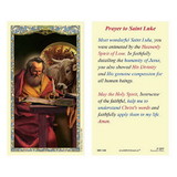 Ambrosiana 800-1248 Saint Luke Laminated Holy Card - 25/pk