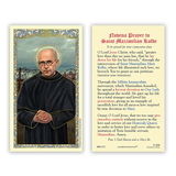 Ambrosiana 800-1252 Saint Maximilian Kolbe Prayer Holy Card