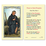 Ambrosiana 800-1263 Saint Peregrine (Prayer To Saint Peregrine) Holy Card